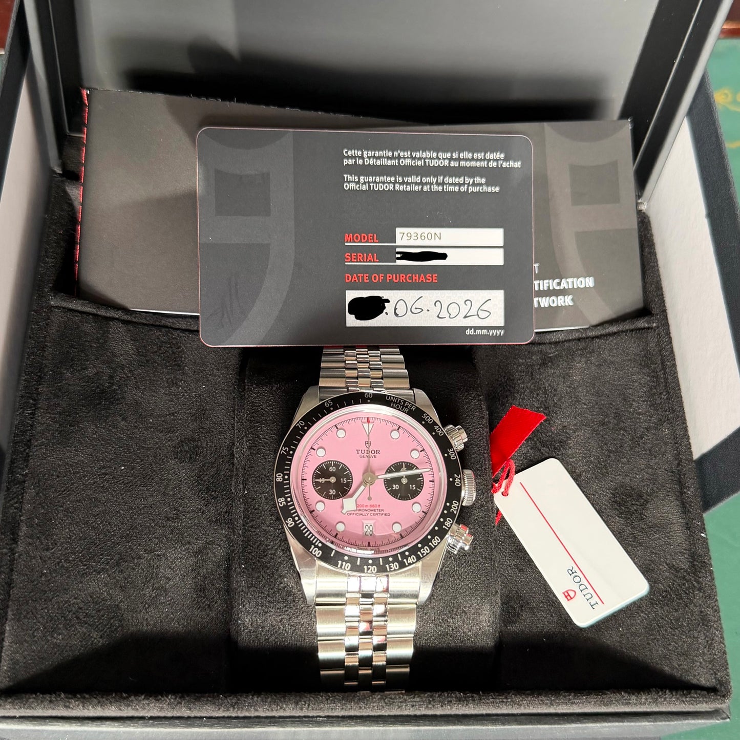 Tudor Black Bay Chrono Pink - 79360N-0019