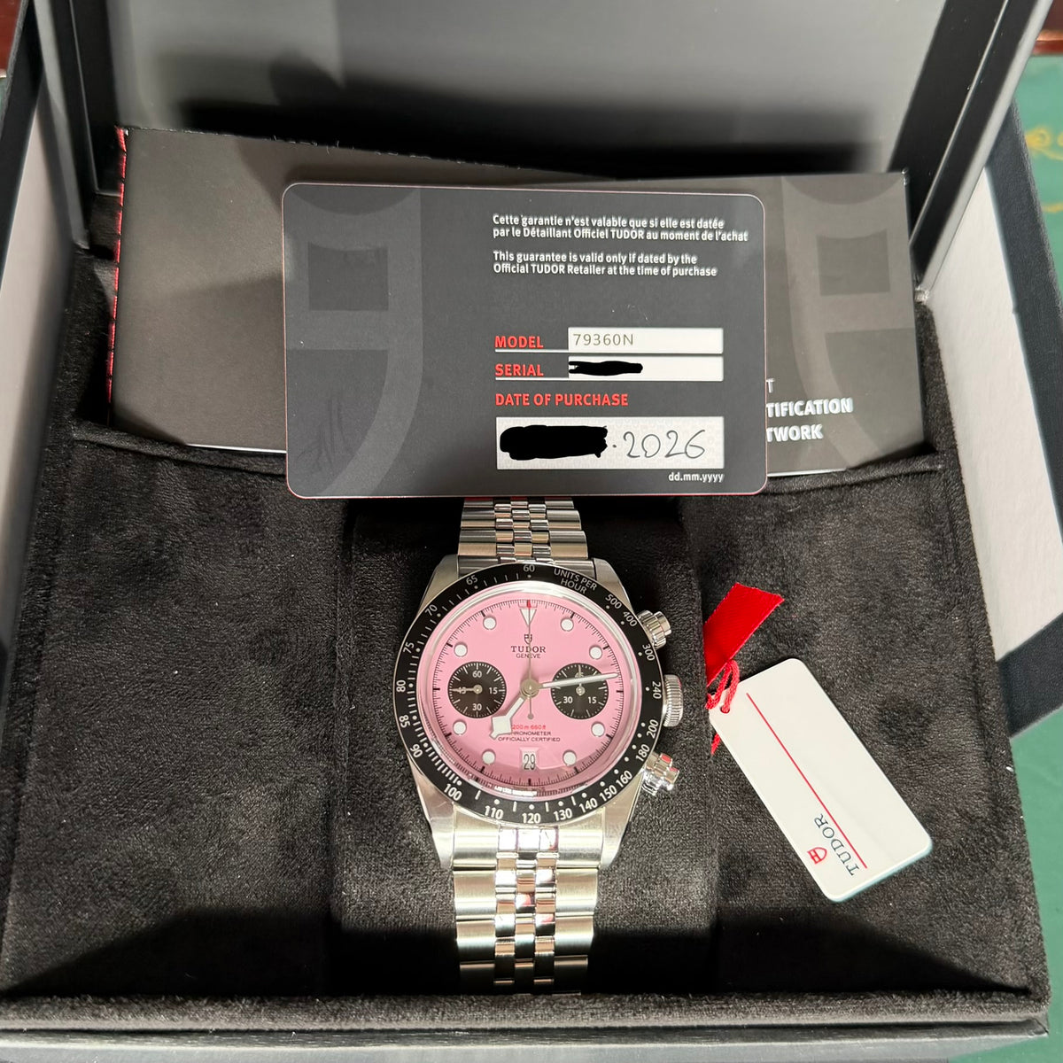 Tudor Black Bay Chrono Pink - 79360N-0019