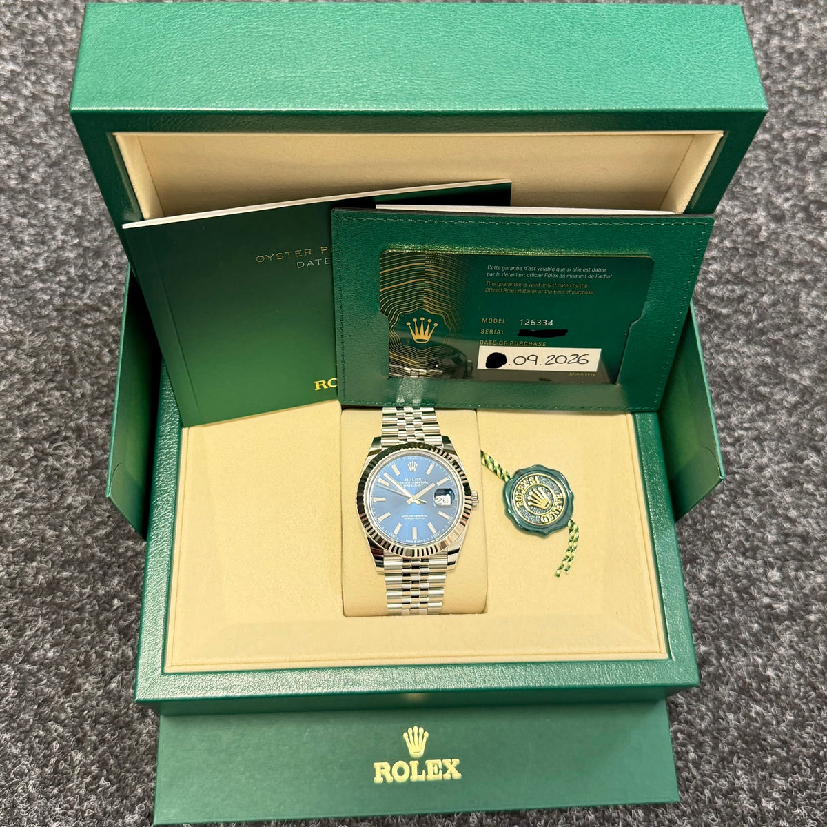 Rolex Datejust 41 - 126334