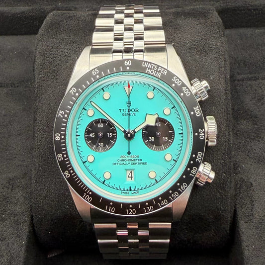 Tudor Black Bay Chrono „Flamingo Blue“ - M79360N-0024