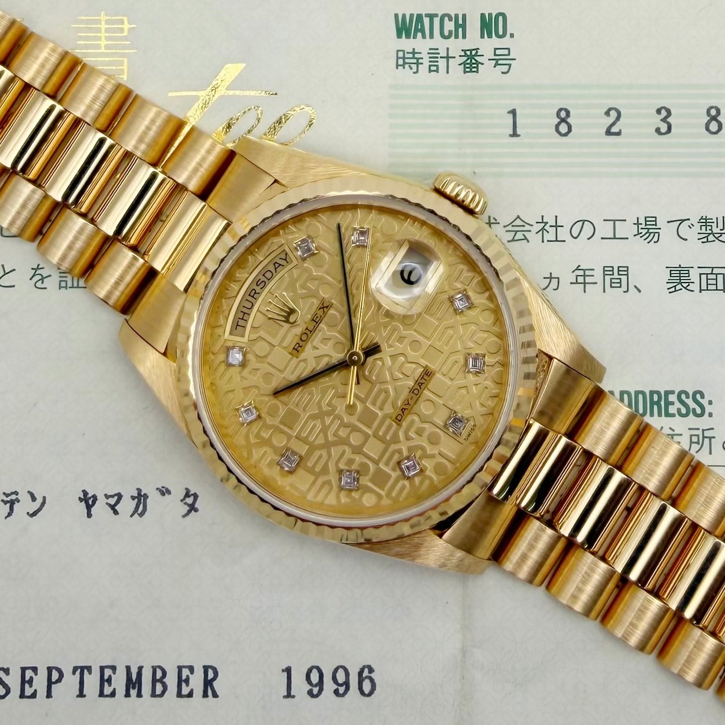 Rolex Day-Date 36 - 18238