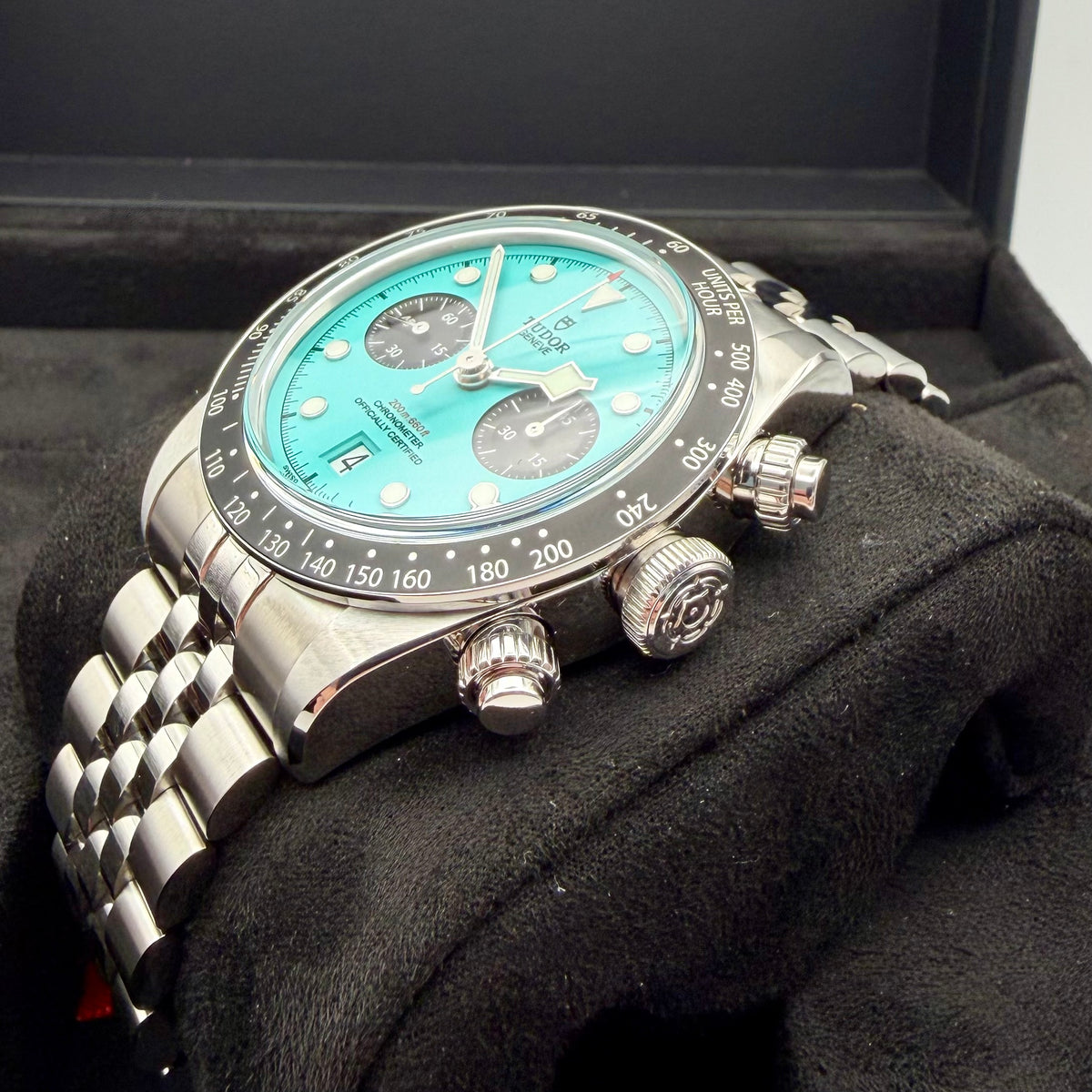 Tudor Black Bay Chrono „Flamingo Blue“ - M79360N-0024