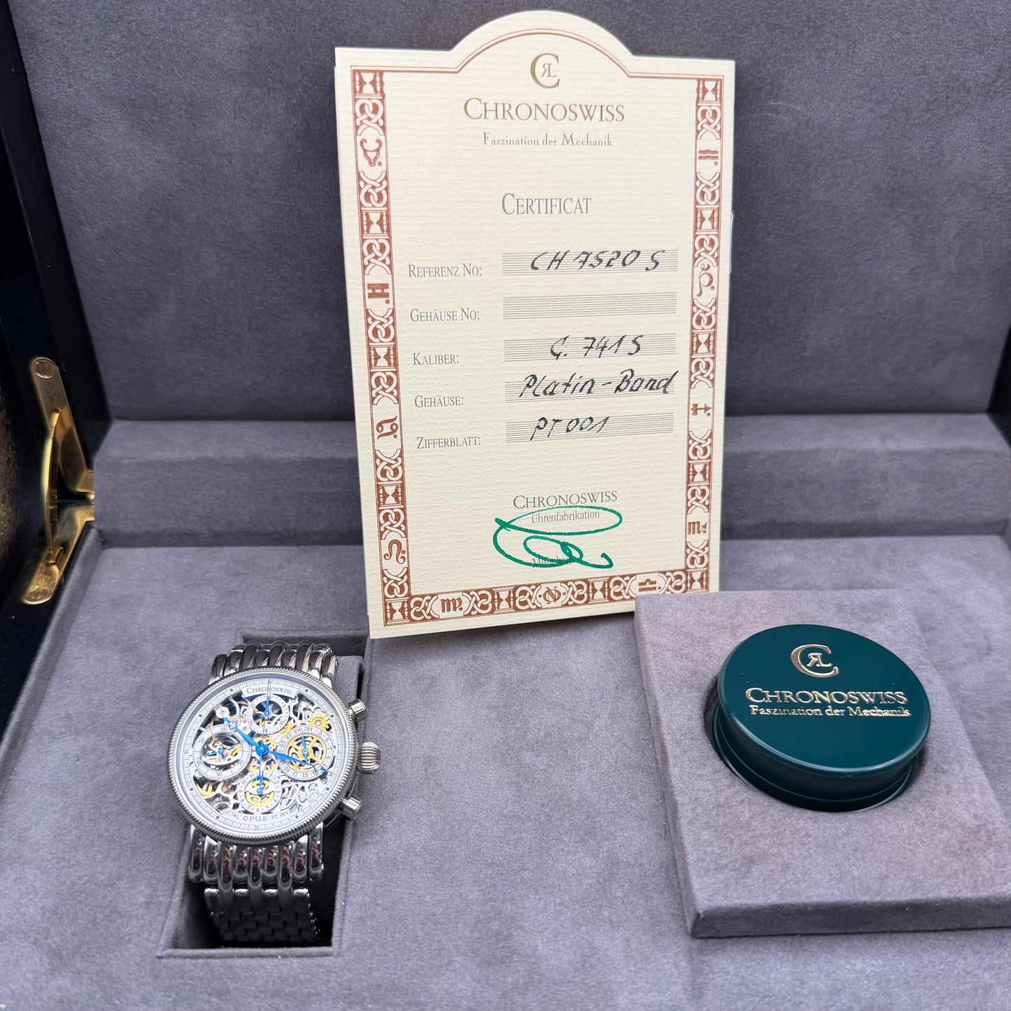 Chronoswiss Opus Platin - CH 7520 S
