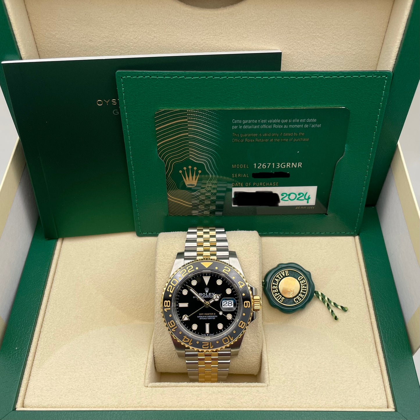Rolex GMT-Master II - 126713GRNR