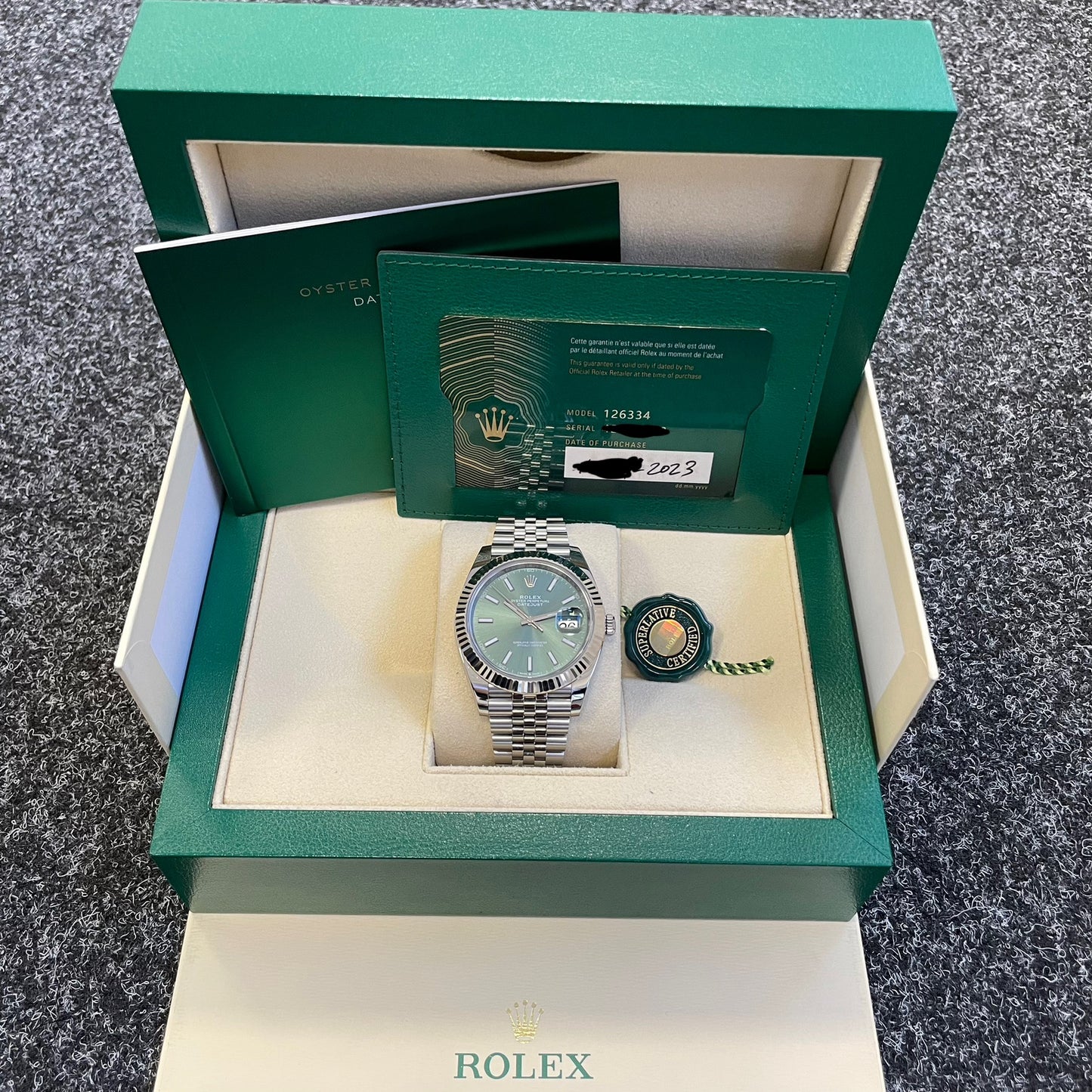 Rolex Datejust 41 - 126334
