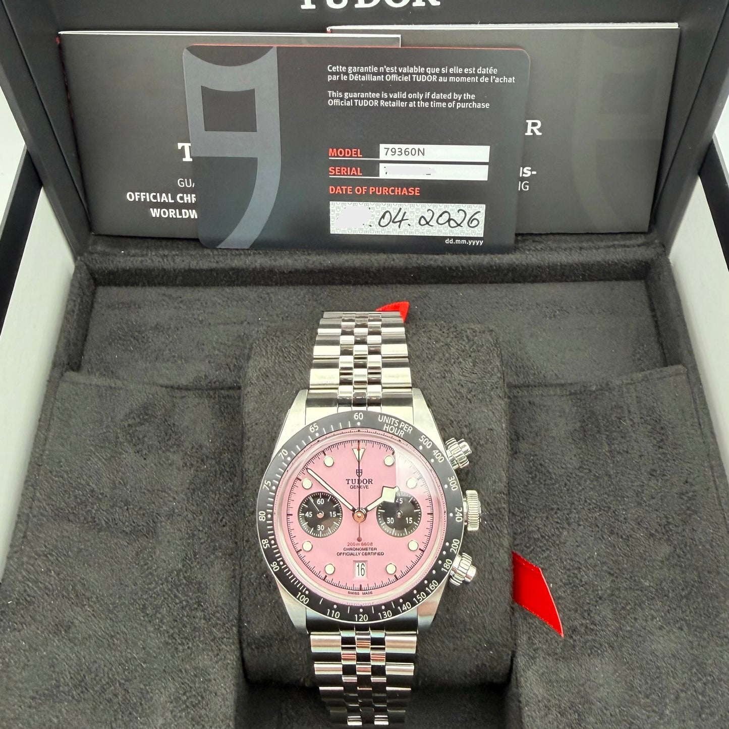 Tudor Black Bay Chrono Pink - 79360N-0019