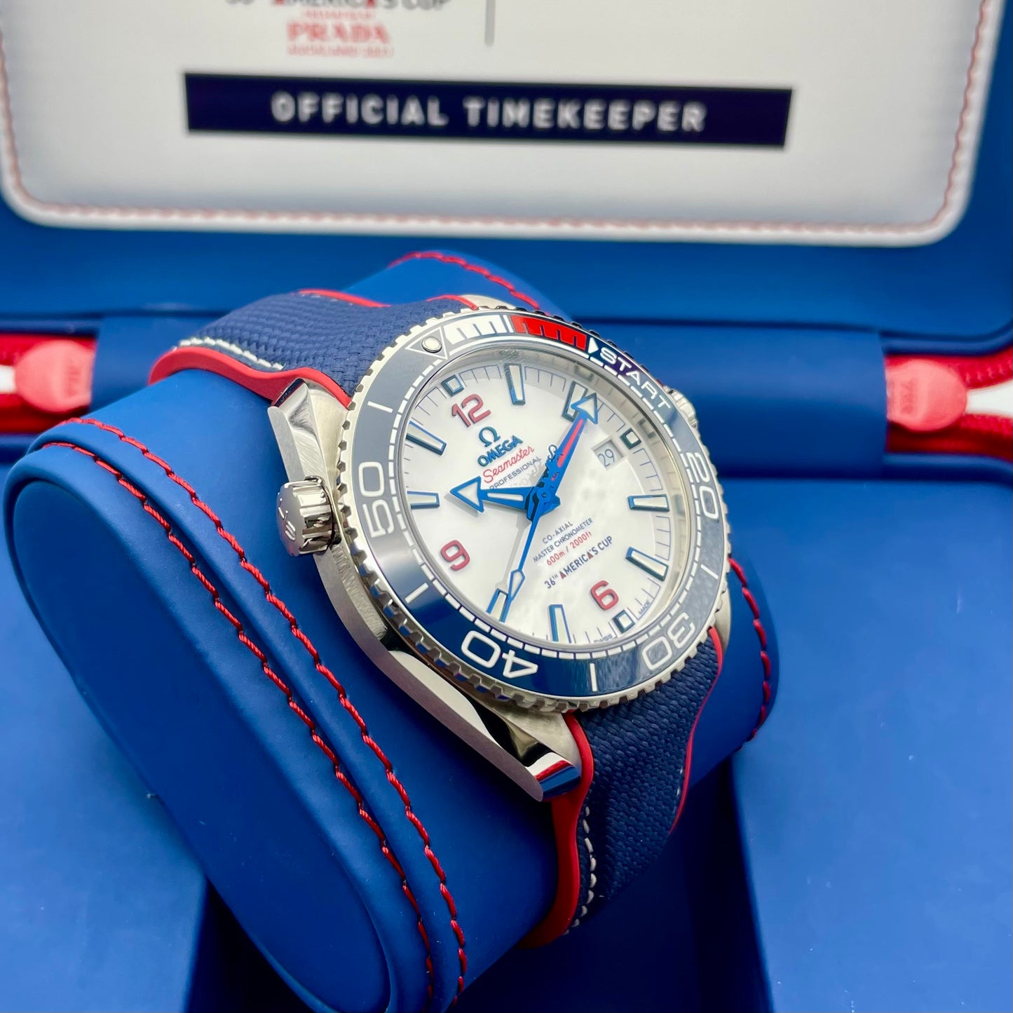 Omega Semaster Planet Ocean 600M Americas Cup Limited Edition - 210.32.43.21.04.001