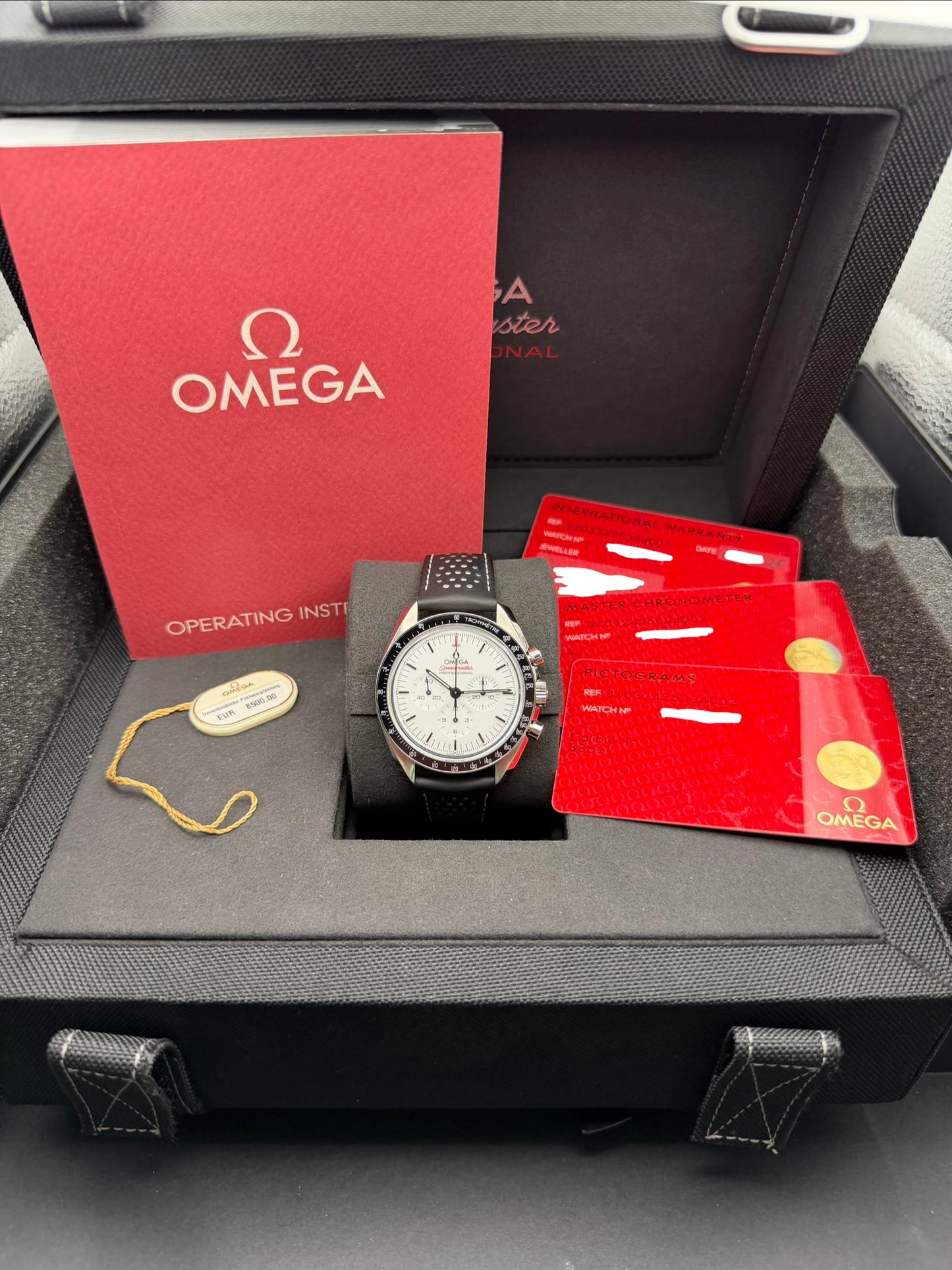 Omega Speedmaster Professional Moonwatch White - 310.32.42.50.04.001