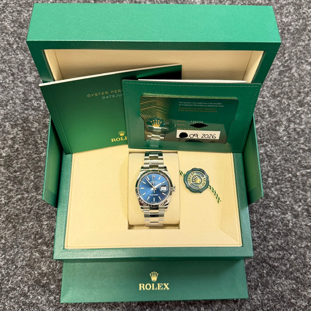 Rolex Datejust 36 - 126234