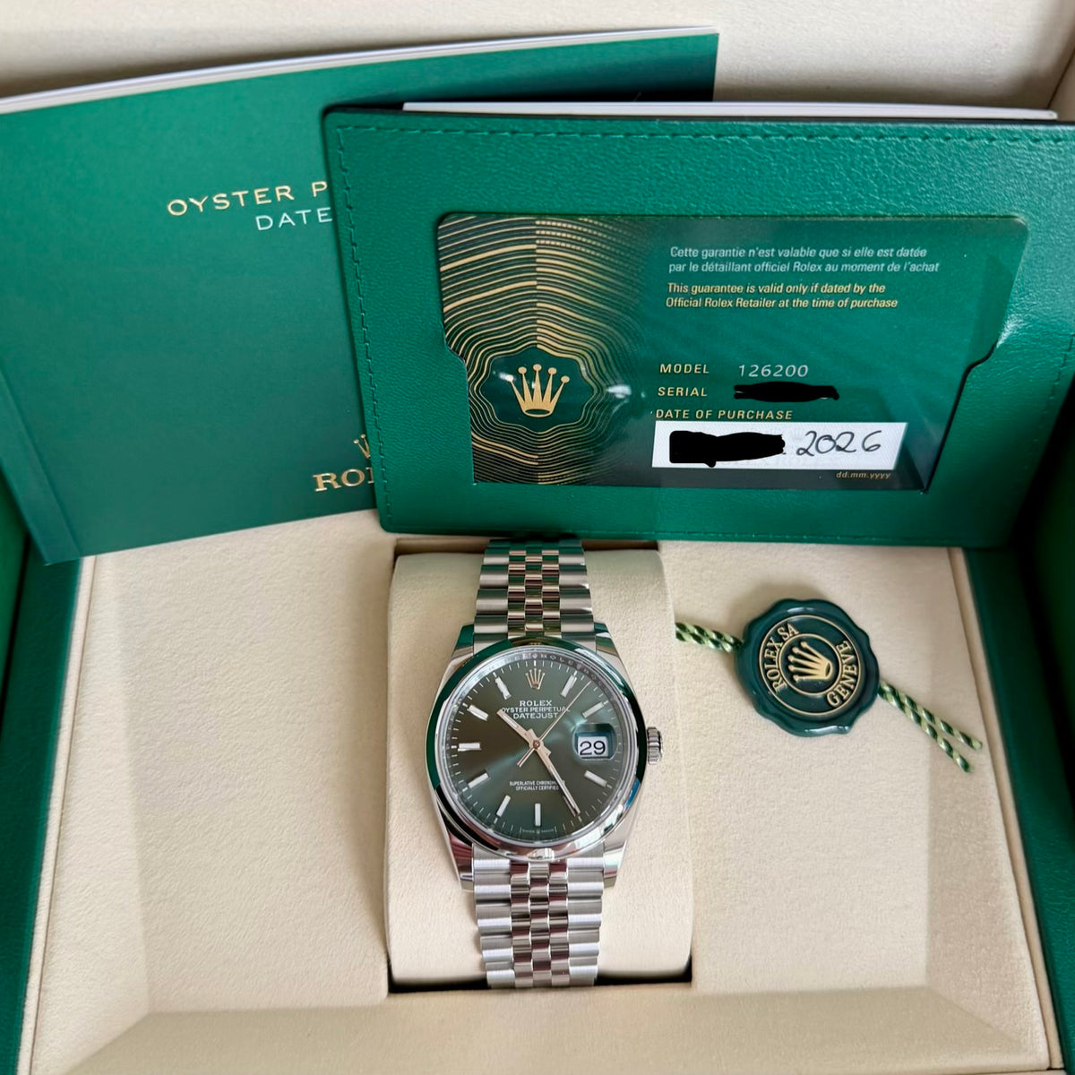 Rolex Datejust 36 - 126200