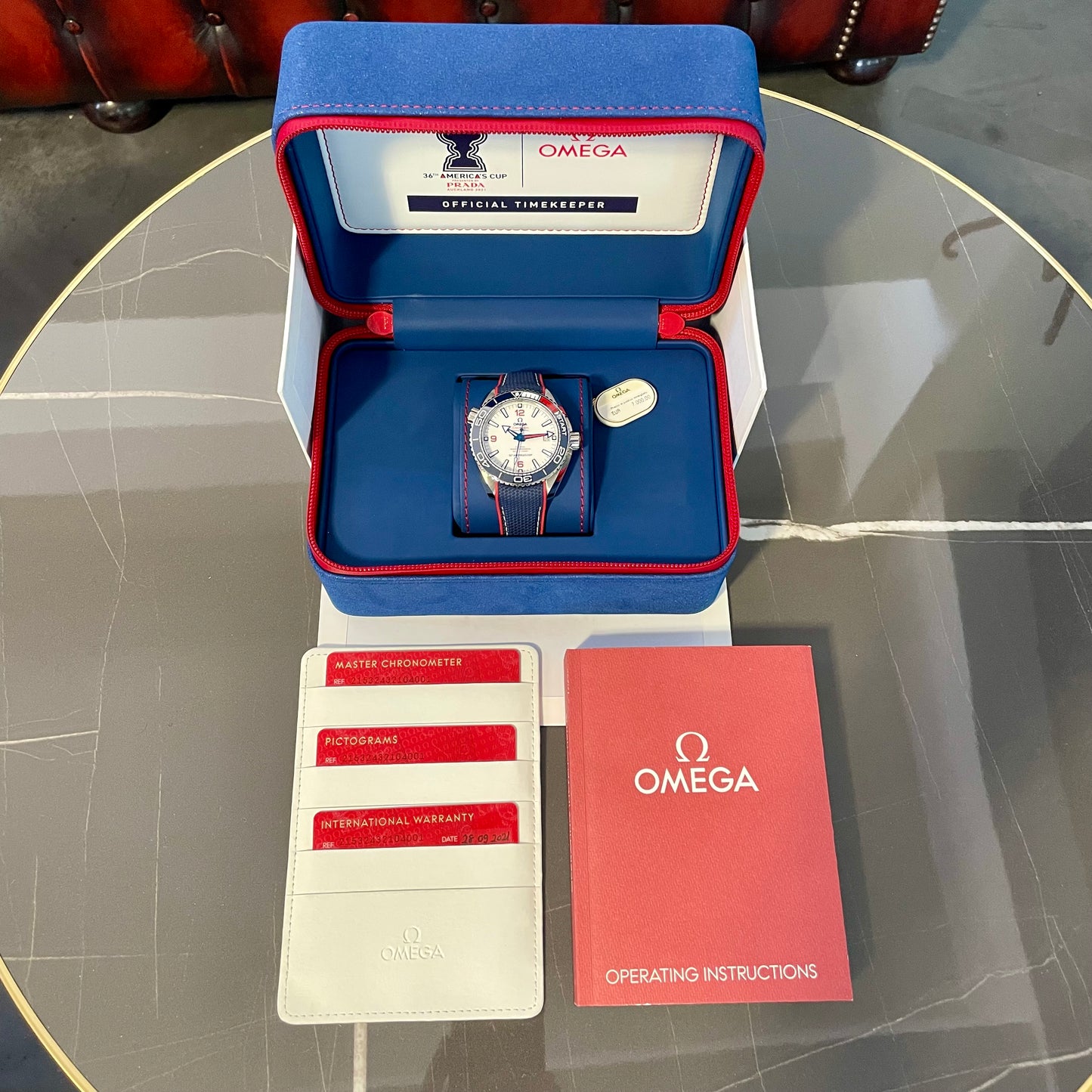 Omega Semaster Planet Ocean 600M Americas Cup Limited Edition - 210.32.43.21.04.001
