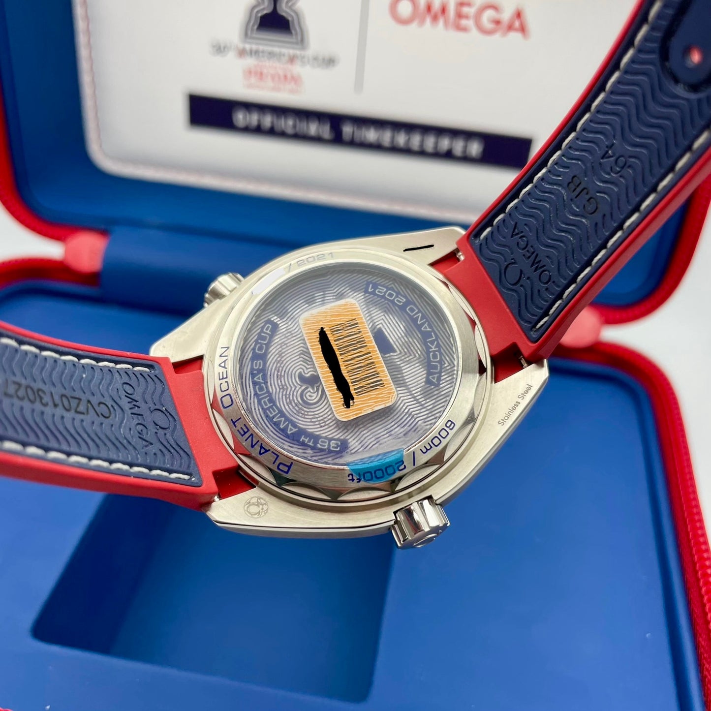 Omega Semaster Planet Ocean 600M Americas Cup Limited Edition - 210.32.43.21.04.001