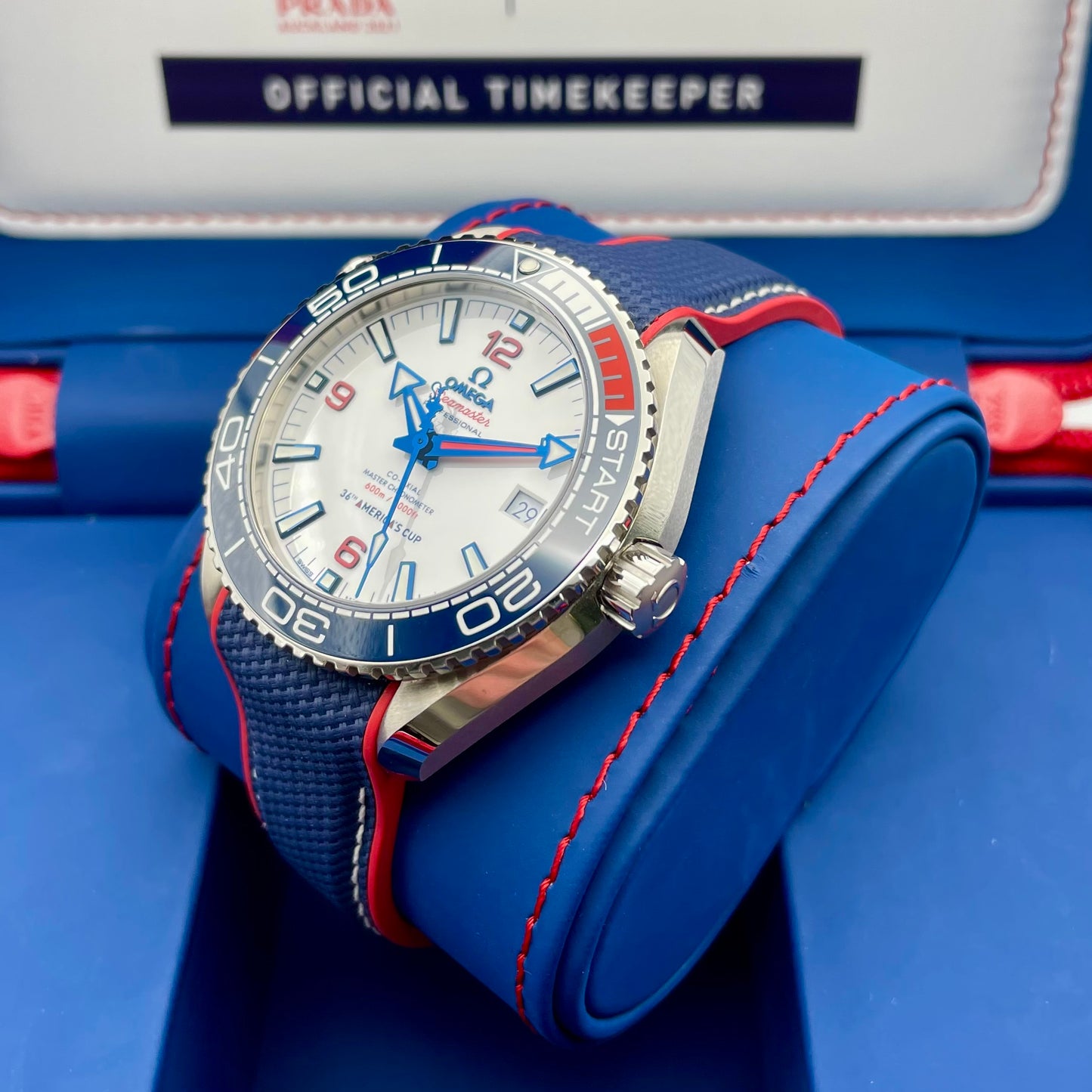 Omega Semaster Planet Ocean 600M Americas Cup Limited Edition - 210.32.43.21.04.001